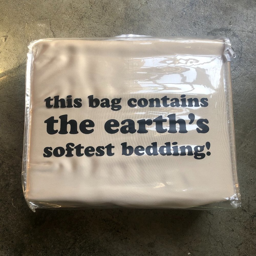 NEW! Buffy Breeze Sheet Set - King in Sandstone